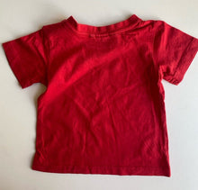 Load image into Gallery viewer, Bauhaus Cubs baby boy size 6-12 months red Panthers short sleeve t-shirt, VGUC
