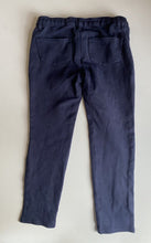 Load image into Gallery viewer, GAP kids girls size 7 navy blue stretch pull on pants jeans, VGUC
