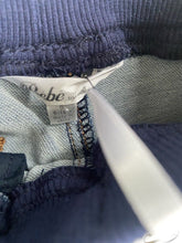 Load image into Gallery viewer, Bebe by Minihaha baby size 6-12 months blue denim pull on drawstring pants, BNWT
