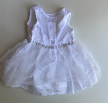 Load image into Gallery viewer, Disney baby girl size 3-6 months white Minnie Mouse tutu dress, VGUC
