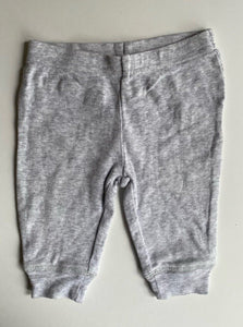 Seed baby unisex size 0-3 months grey leggings pants, GUC