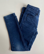 Load image into Gallery viewer, Target kids size 7 dark blue denim skinny jeans, VGUC
