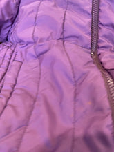 Load image into Gallery viewer, Thomas Cook kids girls size 4 purple hooded warm jacket coat, GUC
