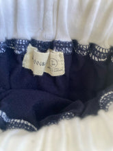 Load image into Gallery viewer, Miann &amp; Co. baby size 0-3 months navy blue drawstring shorts, VGUC
