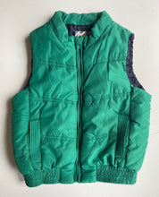 Load image into Gallery viewer, Cotton On Kids toddler size 3 green zip up puffer vest, VGUC
