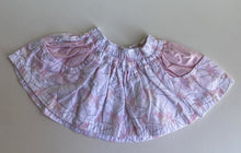 Load image into Gallery viewer, Sapling x Jaime King baby girl size 6-12 months white pink bears skirt, VGUC
