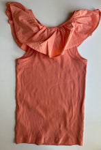 Load image into Gallery viewer, Molo kids girls size 170/176 (approx. size 16) orange ribbed top, VGUC
