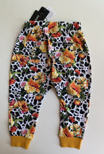 Load image into Gallery viewer, Rock Your Baby baby girl size 18-24 months black orange floral pants, BNWT
