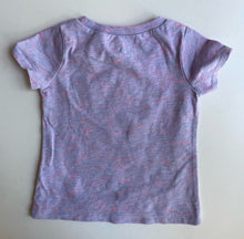 Load image into Gallery viewer, Osh Kosh B&#39;gosh baby girl size 9-12 months purple logo t-shirt, VGUC
