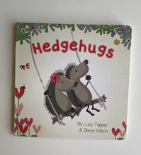 Load image into Gallery viewer, Hedgehugs by Lucy Tapper Steve Wilson toddler kids board book, VGUC
