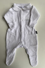 Load image into Gallery viewer, Bonds baby size 0-3 months white wondersuit terry towelling collared, VGUC
