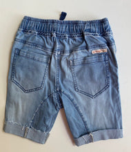 Load image into Gallery viewer, Country Road kids boys size 5 blue denim drawstring shorts, VGUC
