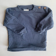 Load image into Gallery viewer, Next baby size 0-3 months blue pullover jumper, VGUC
