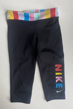 Load image into Gallery viewer, Nike kids girls size XS (7-8) black Dri-Fit activewear leggings, VGUC
