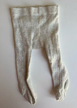 Load image into Gallery viewer, Jamie Kay baby girl size 0-3 months grey marle knit tights, VGUC
