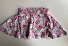 Load image into Gallery viewer, Anko baby girl size 12-18 months pink floral stretch circle skirt, VGUC
