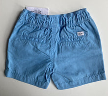 Load image into Gallery viewer, Target baby size 3-6 months light blue elastic waist shorts, BNWT
