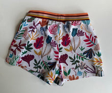 Load image into Gallery viewer, Zara kids girls size 7 white jungle floral animals skort, VGUC
