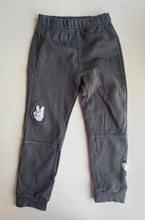 Load image into Gallery viewer, Adidas x Disney kids size 3-4 years grey track pants Mickey Mouse, GUC
