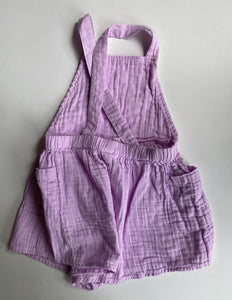 Cotton On Kids girls toddler size 3 purple jumpsuit, VGUC