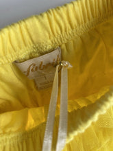 Load image into Gallery viewer, Fabrik baby girl size 12-18 months yellow tulle elastic waist shorts, BNWT
