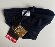 Load image into Gallery viewer, Rival Resist kids boys toddler size 2 black brief bathers swimming bottoms, BNWT
