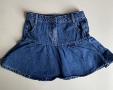 Load image into Gallery viewer, Milkshake kids girls size 5 blue denim skirt, VGUC
