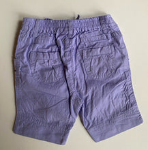 Load image into Gallery viewer, Jack &amp; Milly baby girl size 0-3 months purple elastic waist bottoms shorts, VGUC
