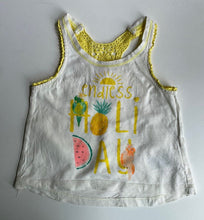 Load image into Gallery viewer, Pumpkin Patch kids girls toddler size 2 yellow tank top, VGUC
