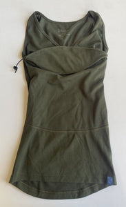 Lalabu Simple Babywearing women's size small olive green tank carrier, VGUC