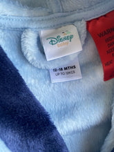 Load image into Gallery viewer, Disney baby size 12-18 months blue velour Mickey Mouse dressing gown, VGUC
