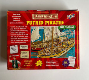 GALT Horrible Histories Putrid Pirates kids 300 piece jigsaw puzzle, VGUC