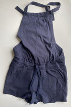 Load image into Gallery viewer, Bae Women&#39;s size S maternity navy blue fleecy jumpsuit one piece, EUC
