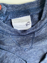 Load image into Gallery viewer, Marquise baby size 3-6 months blue marle light pullover jumper, VGUC
