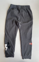 Load image into Gallery viewer, Adidas x Disney kids size 3-4 years grey track pants Mickey Mouse, GUC
