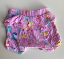 Load image into Gallery viewer, Peter Alexander baby girl size 0-3 months pink ice-creams ruffle shorts, VGUC
