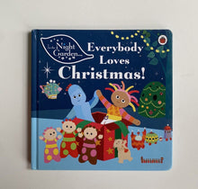 Load image into Gallery viewer, In the Night Garden Everybody Loves Christmas kids toddler board book, VGUC
