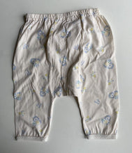 Load image into Gallery viewer, Tartine et Chocolat baby size 0-3 months white leggings pants blue lions, GUC
