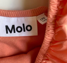 Load image into Gallery viewer, Molo kids girls size 170/176 (approx. size 16) orange ribbed top, VGUC
