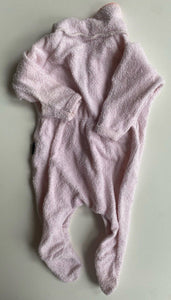 Bonds baby girl size 0-3 months pink terry towelling wondersuit one-piece, VGUC