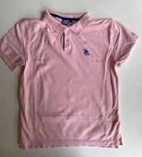 Load image into Gallery viewer, Tom &amp; Teddy kids boys size 9-10 pale pink polo shirt short sleeve, VGUC
