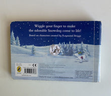 Load image into Gallery viewer, The Snowman and the Snowdog finger puppet board book kids toddler, VGUC
