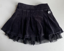 Load image into Gallery viewer, Target x Barbie kids girls size 4 black velvet tutu skirt, VGUC
