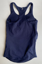 Load image into Gallery viewer, Cotton On Body women&#39;s size XS navy blue maternity activewear singlet tank, VGUC
