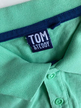 Load image into Gallery viewer, Tom &amp; Teddy kids boys size 9-10 green polo shirt short sleeve, VGUC
