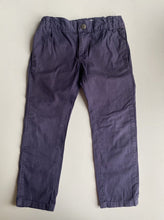 Load image into Gallery viewer, Bonds kids boys size 4 navy blue chino pull on pants adjustable waist, GUC
