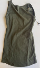 Load image into Gallery viewer, Lalabu Simple Babywearing women&#39;s size small olive green tank carrier, VGUC
