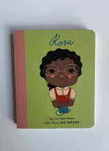Load image into Gallery viewer, My First Rosa Parks Little People Big Dreams kids mini board book, VGUC
