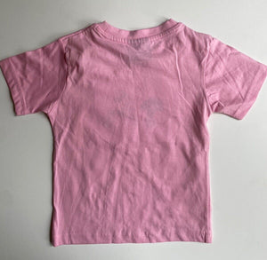 Unbranded kids toddler girls size 2 pink short sleeve t-shirt Cairns, EUC