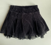 Load image into Gallery viewer, Target x Barbie kids girls size 4 black velvet tutu skirt, VGUC
